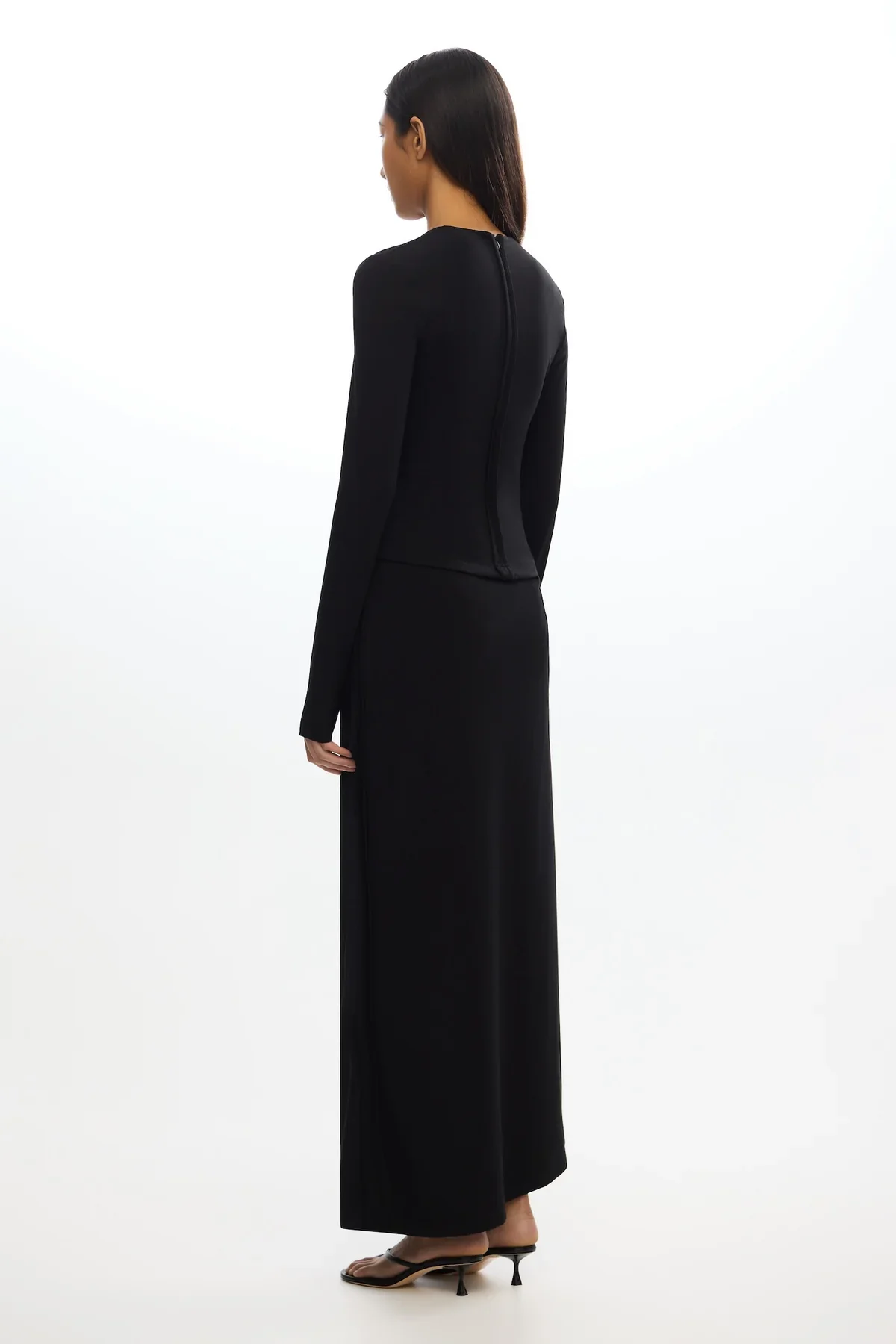 SIGNIFICANT OTHER - SHELBY LONG SLEEVE TOP (BLACK) - Image 3