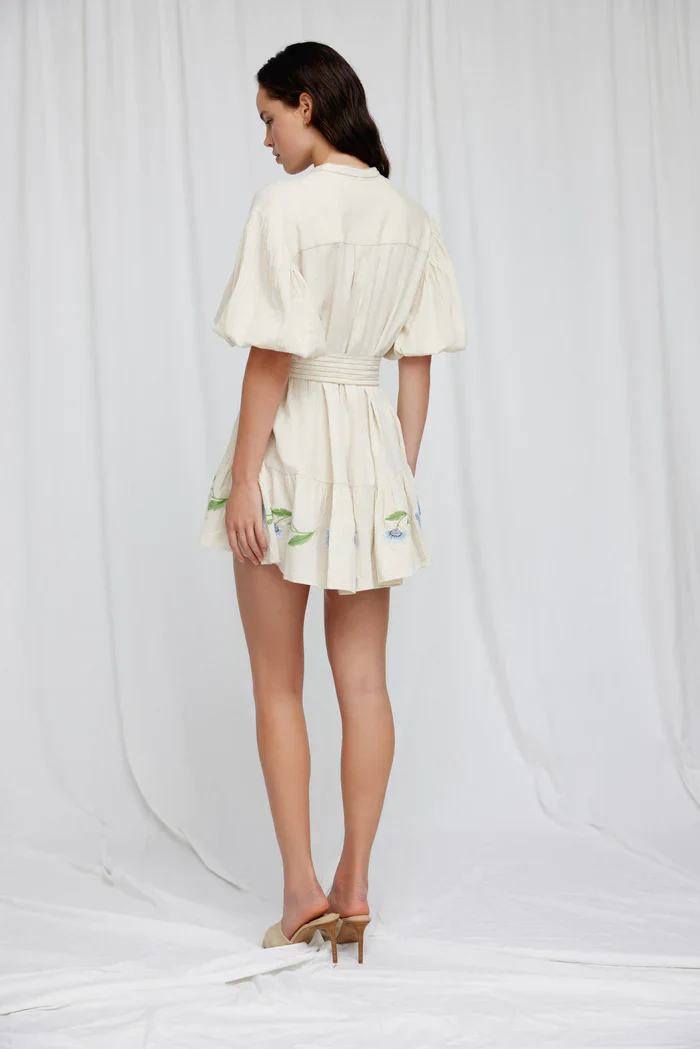 SIGNIFICANT OTHER - SYLVIE MINI DRESS (OATMEAL) - Image 4