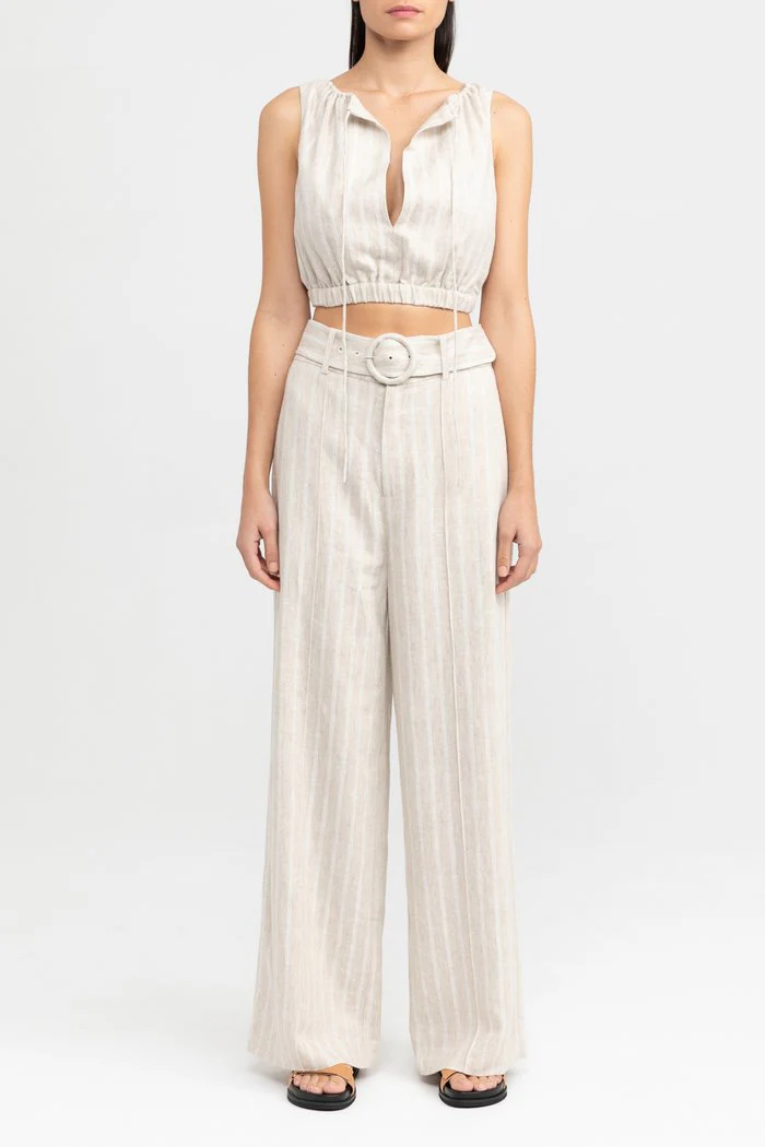 SIGNIFICANT OTHER - Stephanie Top (Natural Stripe) Final Sale - Image 3