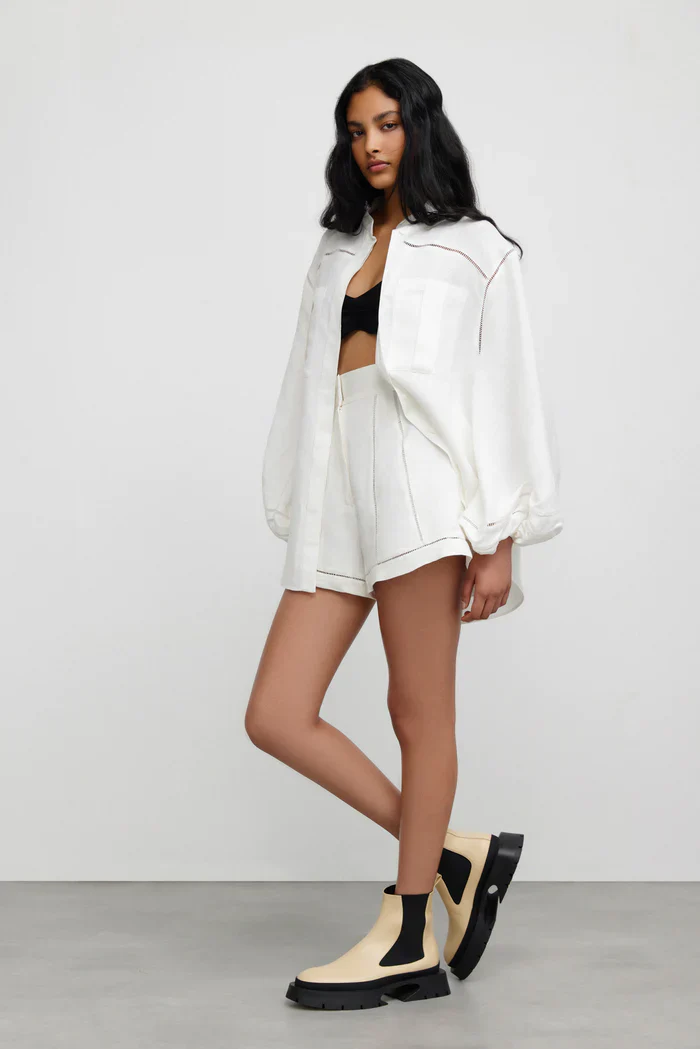 SIGNIFICANT OTHER - Theodora Shirt (Ivory) final sale - Image 3