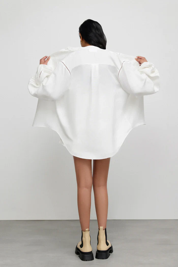 SIGNIFICANT OTHER - Theodora Shirt (Ivory) final sale - Image 4