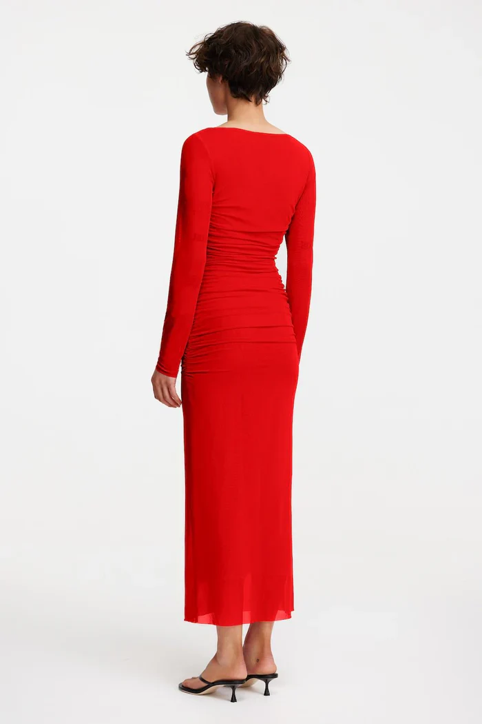 SIGNIFICANT OTHER - TILLIE MIDI DRESS (CHILLI) - Image 3