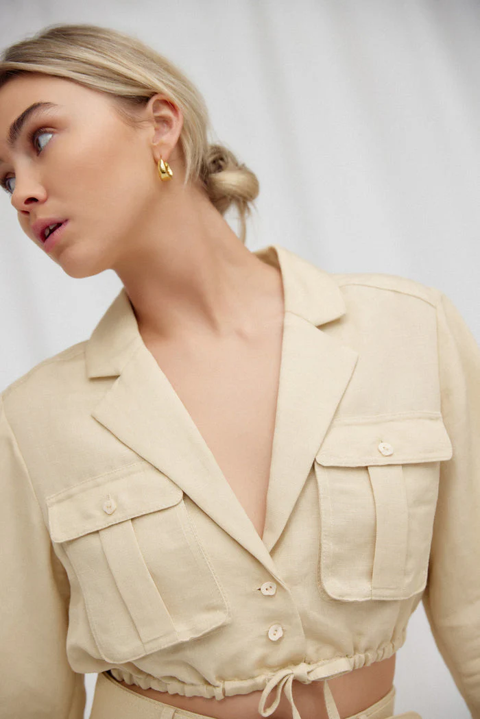 SIGNIFICANT OTHER - Vienna Top (Sand) final sale