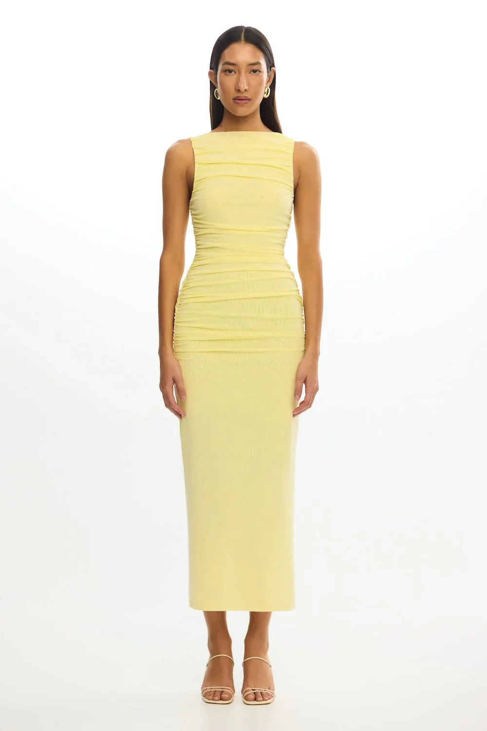 SIGNIFICANT OTHER - WHITNEY MIDI DRESS (BUTTER) - Image 3
