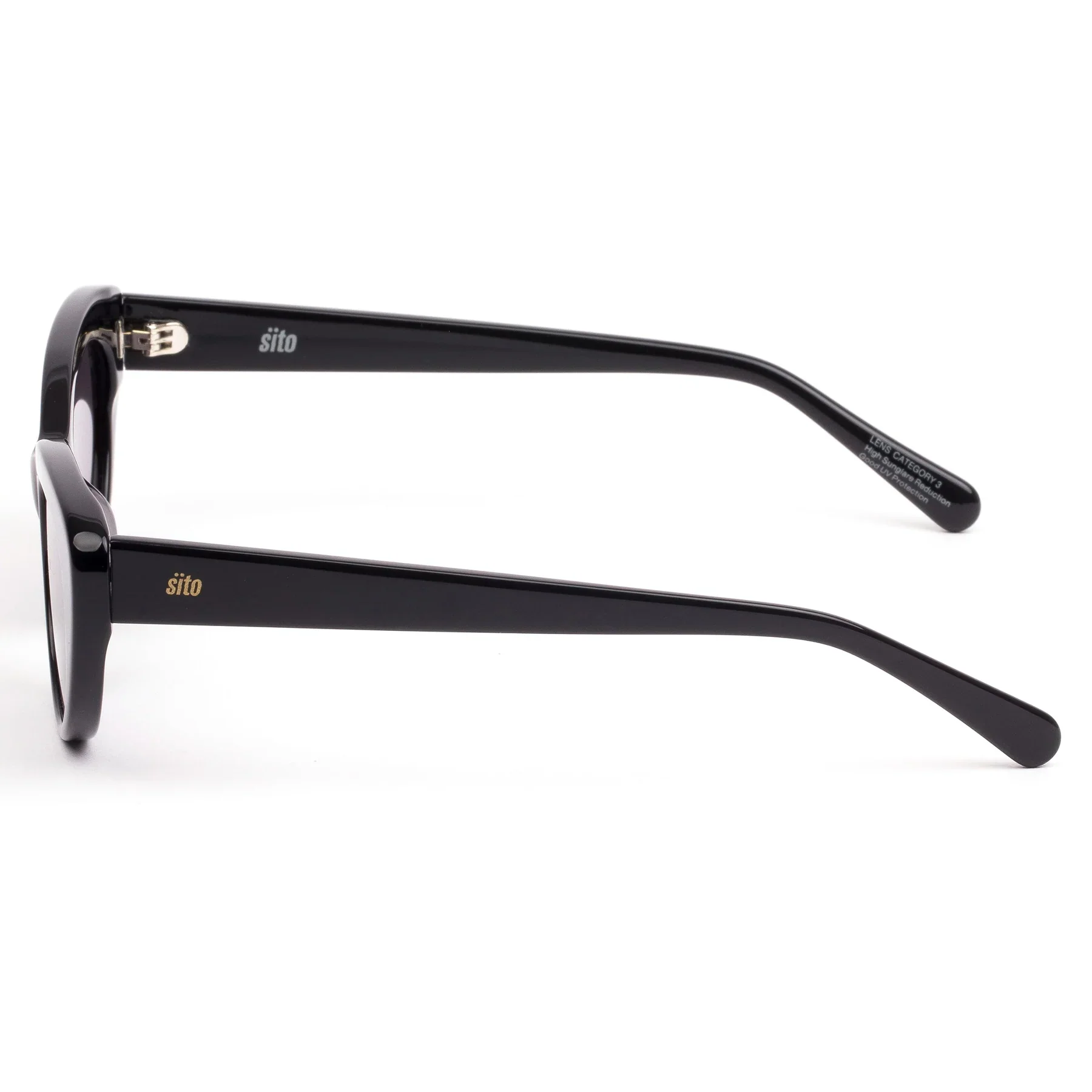 SITO SHADES - SIENA (BLACK / SMOKEY GREY) - Image 6