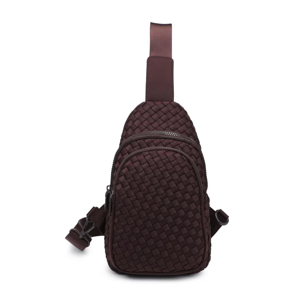 SOL AND SOLENE - BEYOND THE HORIZON SLING BACKPACK (CHOCOLATE) - Image 6