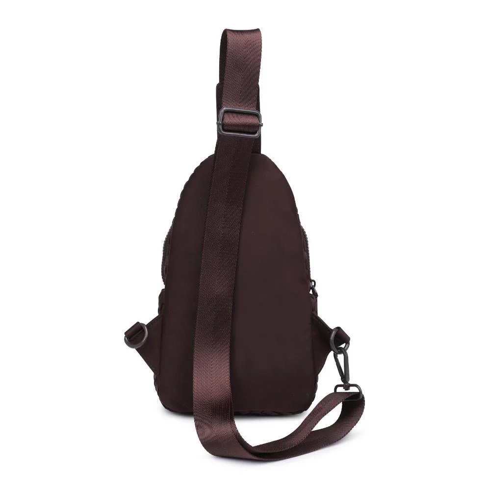 SOL AND SOLENE - BEYOND THE HORIZON SLING BACKPACK (CHOCOLATE) - Image 7
