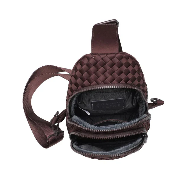 SOL AND SOLENE - BEYOND THE HORIZON SLING BACKPACK (CHOCOLATE) - Image 8
