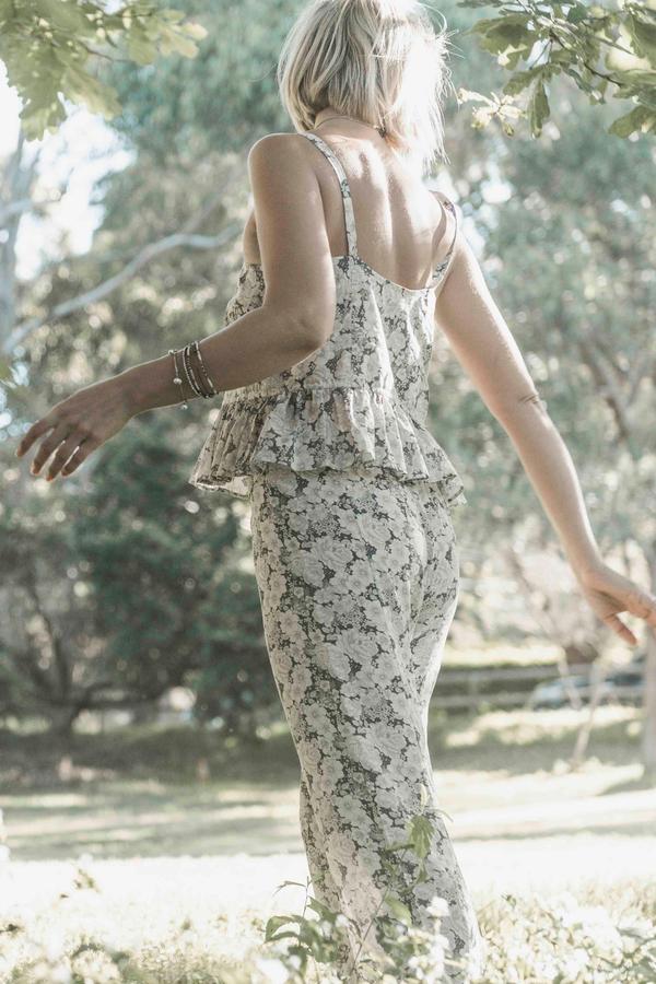 SOLEILUNA - Frill Tie Cami (Vintage Bloom) - Image 4