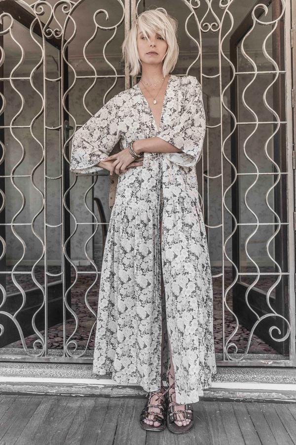SOLEILUNA - Wrap Duster (Vintage Blooms) - Image 2