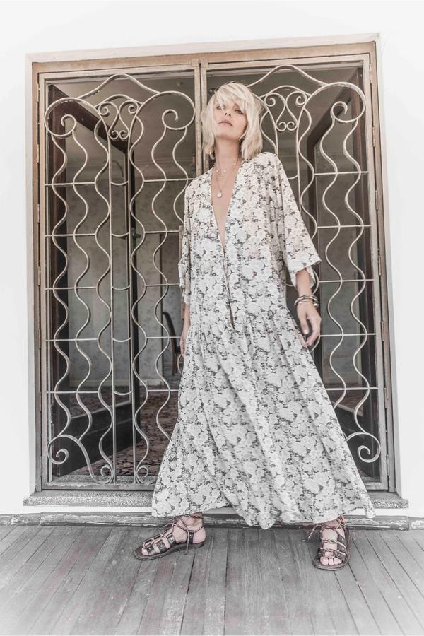 SOLEILUNA - Wrap Duster (Vintage Blooms) - Image 3