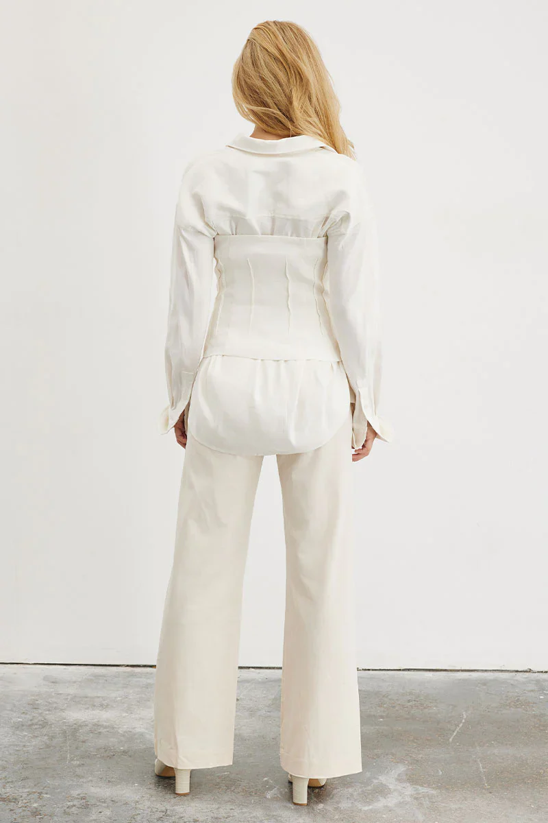 SOVERE - ALTER COMBO BODICE (CHALK) - Image 4
