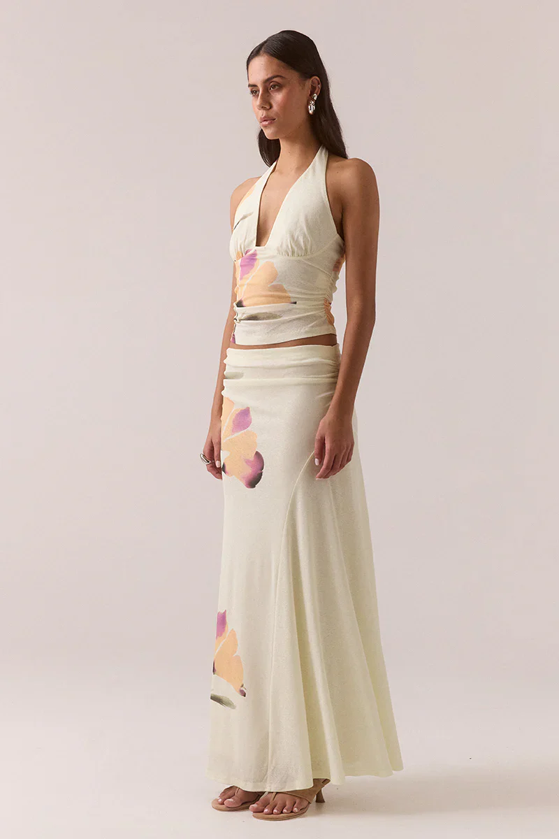 SOVERE STUDIO - AKANNI SKIRT (GOLDEN) - Image 3