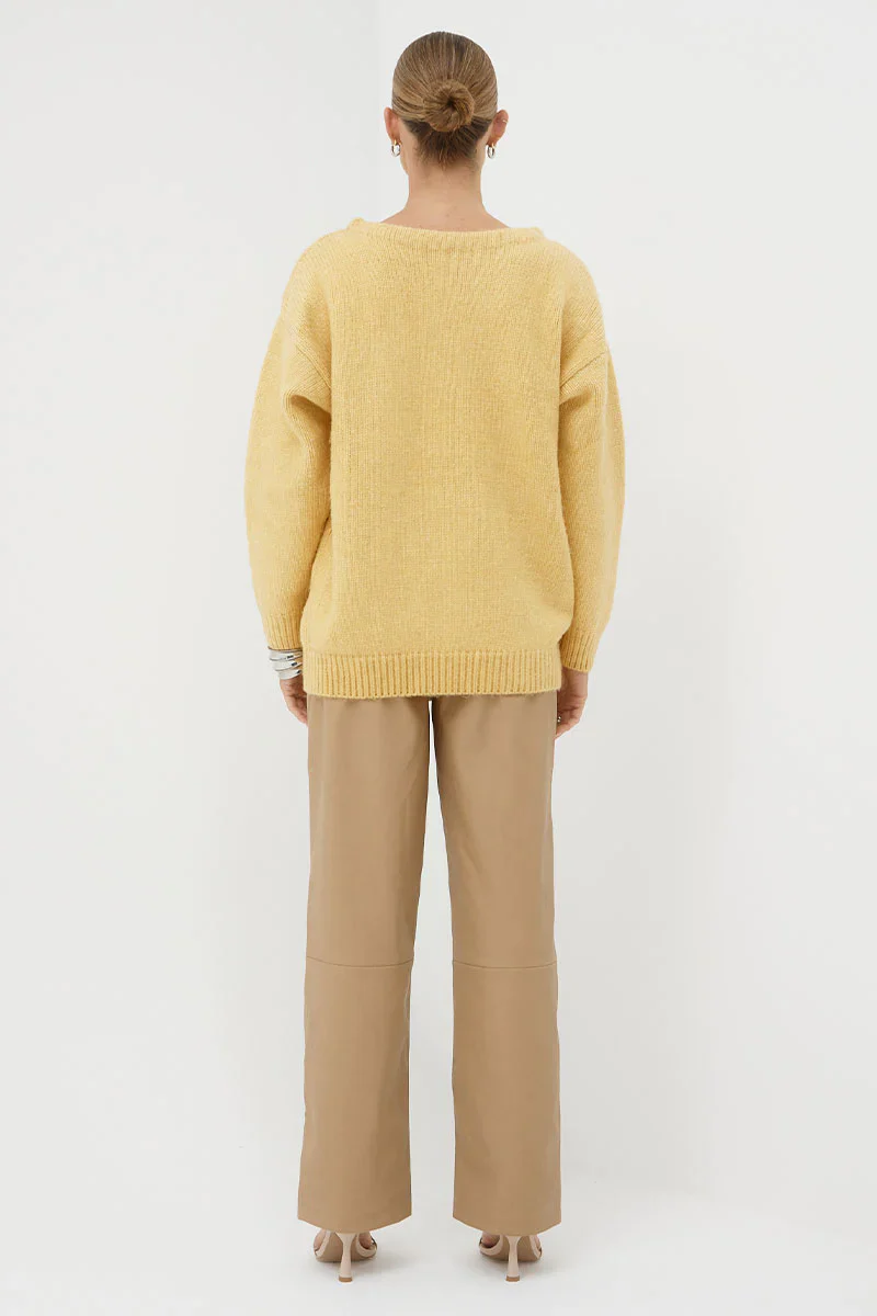 SOVERE / STUDIO - Ascend PU Pant (Praline) - Image 2