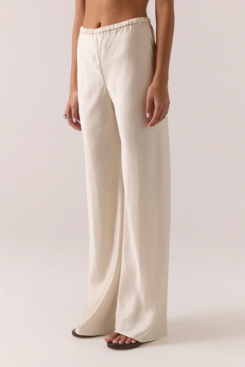 SOVERE STUDIO - BLAKE BIAS PANT (VANILLA) - Image 3