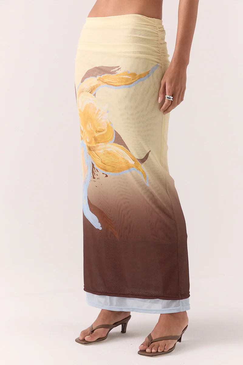 SOVERE STUDIO - DAHLIA SKIRT (BREEZE) - Image 3