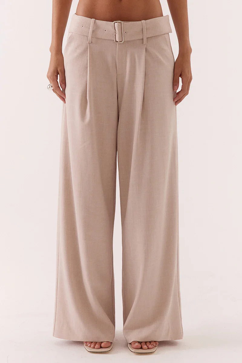 SOVERE STUDIO - DEENA PANT (BEIGE) - Image 2