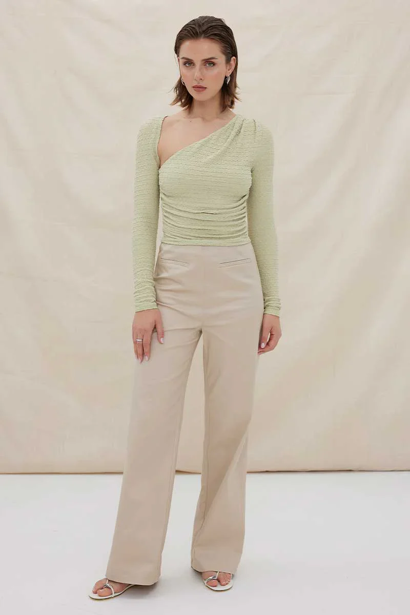 SOVERE / STUDIO - ECLIPSE TOP (ARTICHOKE)  FINAL SALE