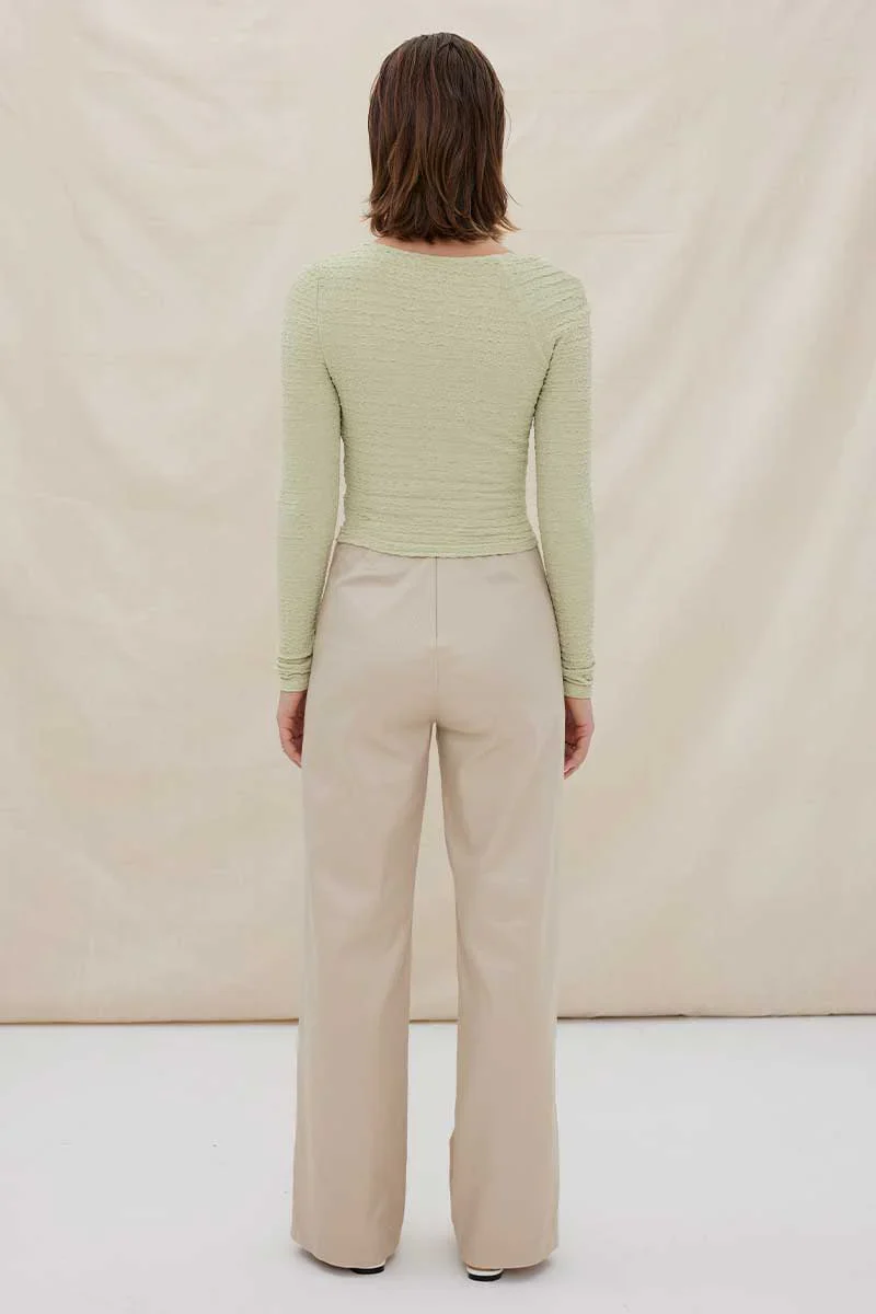SOVERE / STUDIO - ECLIPSE TOP (ARTICHOKE)  FINAL SALE - Image 2