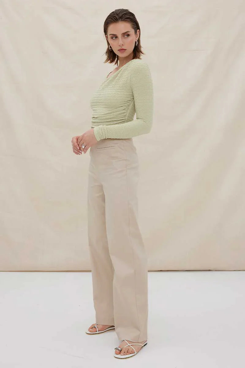 SOVERE / STUDIO - ECLIPSE TOP (ARTICHOKE)  FINAL SALE - Image 4