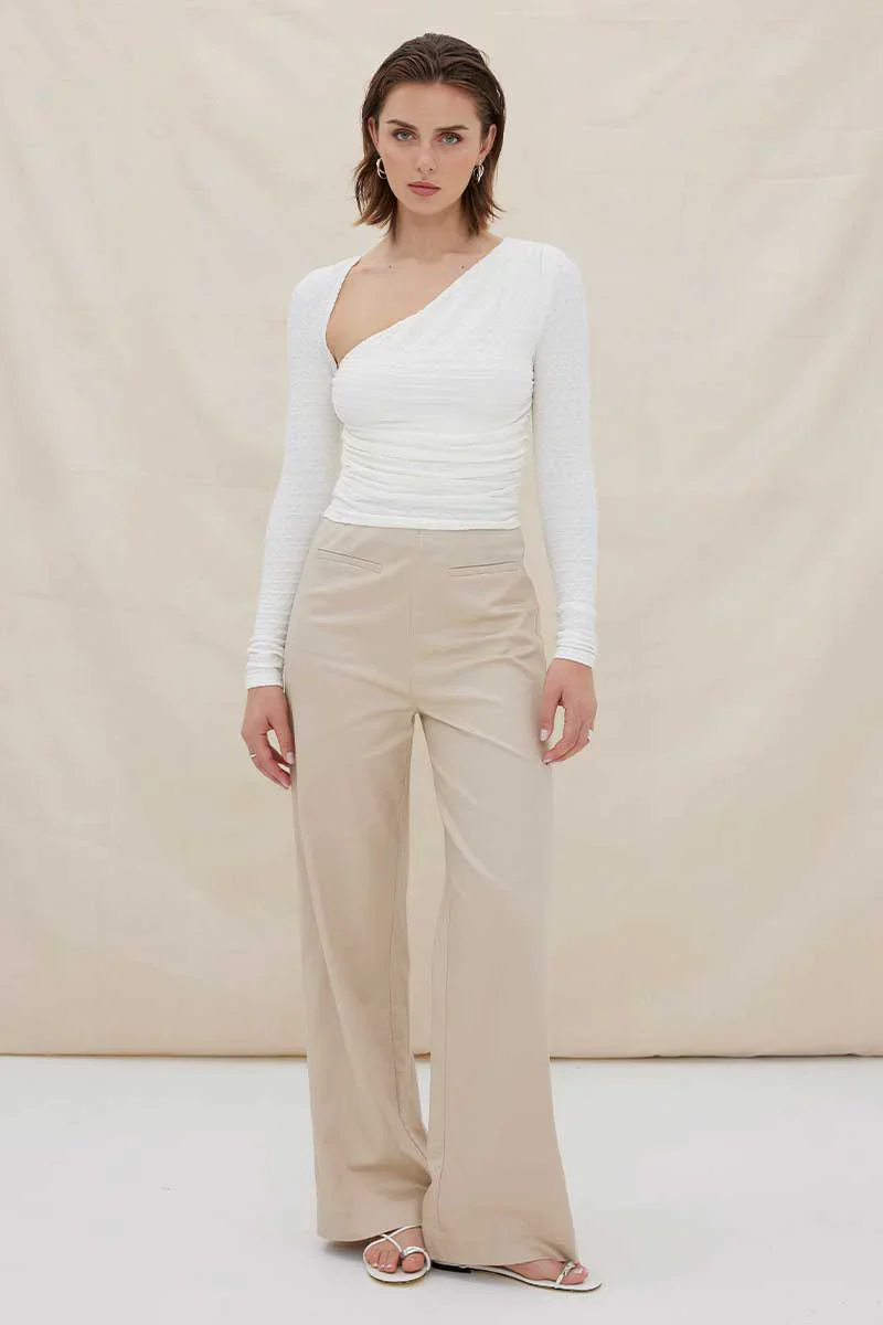 SOVERE / STUDIO - ECLIPSE TOP (WHITE)