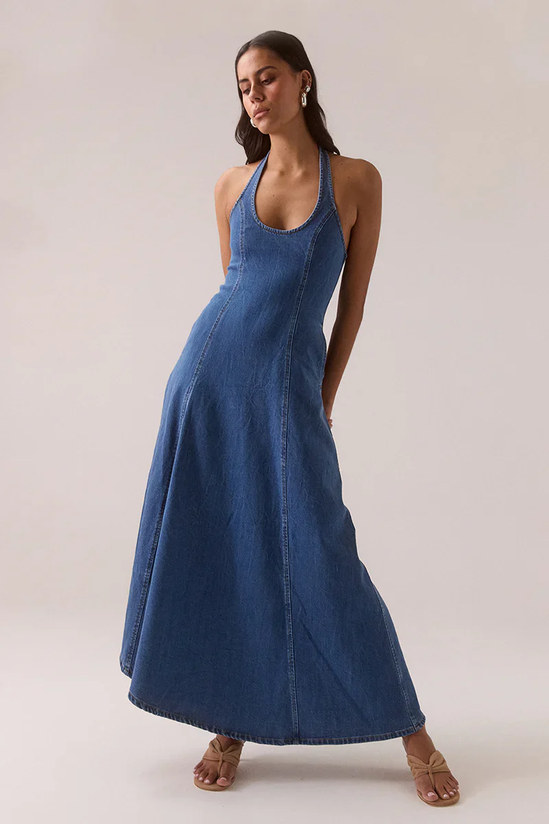 SOVERE STUDIO - ELODIE DRESS (CLASSIC BLUE)  PRE-ORDER - Image 2