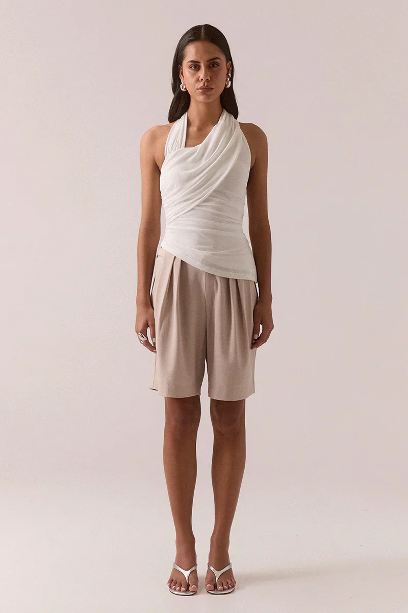 SOVERE STUDIO - ELVY TOP (CHALK) - Image 3