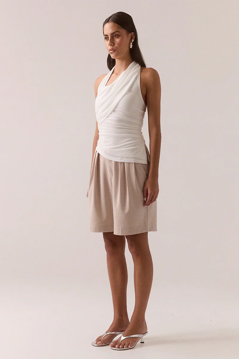 SOVERE STUDIO - ELVY TOP (CHALK) - Image 4