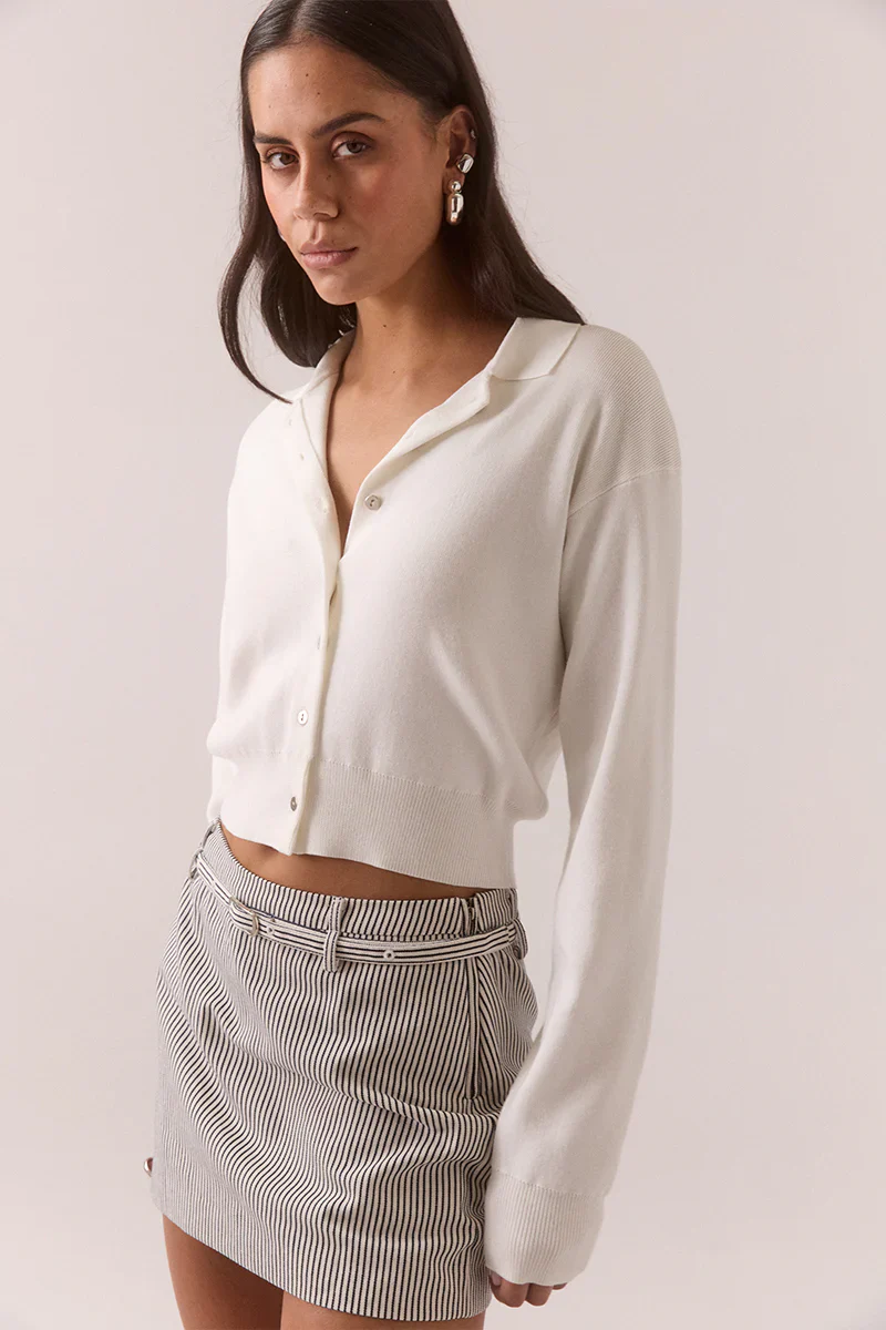 SOVERE STUDIO - HUTTON KNIT (CHALK) - Image 4