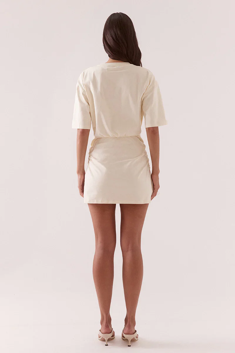 SOVERE STUDIO - IZEL TEE DRESS (PANACOTTA) - Image 2