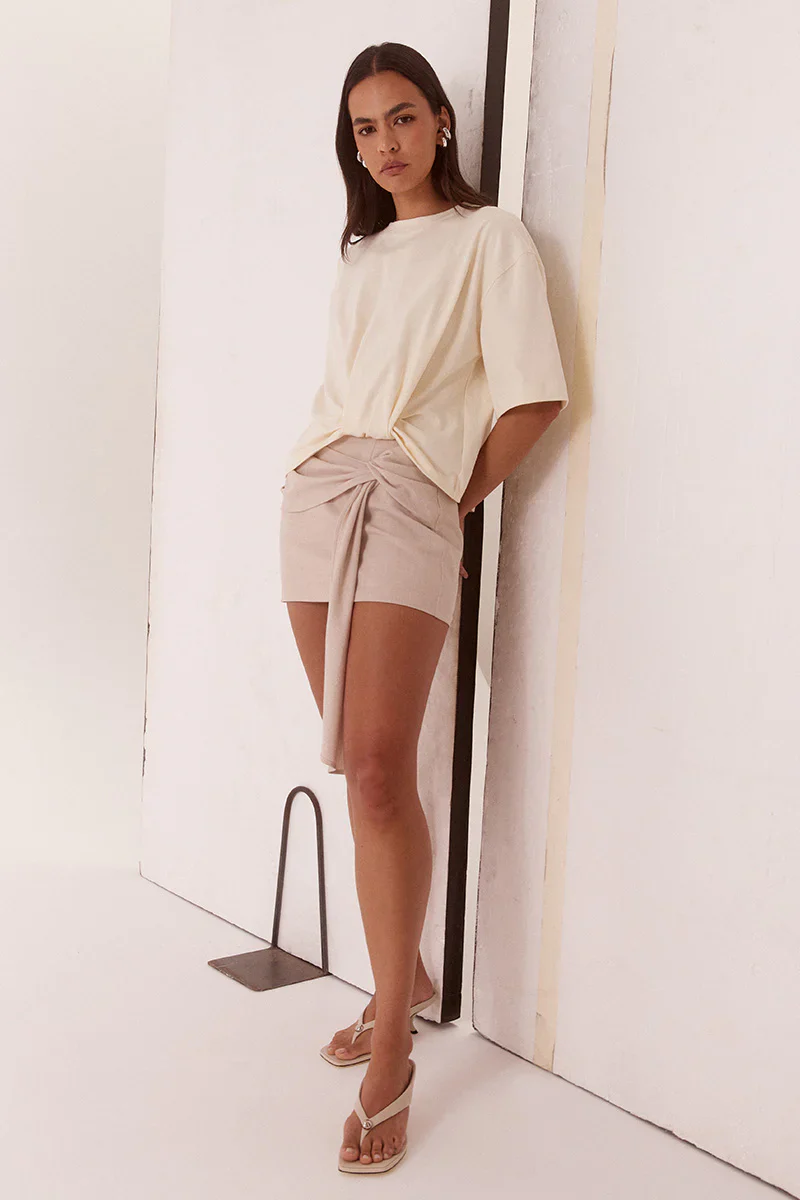 SOVERE STUDIO - IZEL TEE (PANNACOTTA)