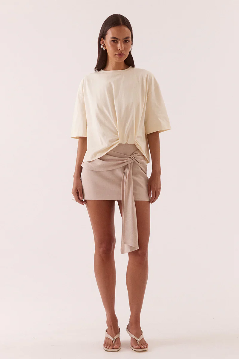 SOVERE STUDIO - IZEL TEE (PANNACOTTA) - Image 3