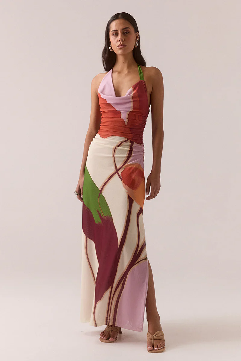 SOVERE STUDIO - KALEA DRESS (BOTANIC)