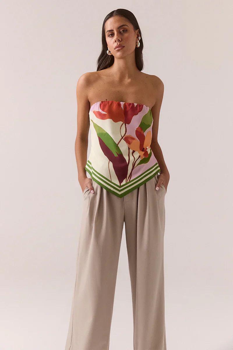 SOVERE STUDIO - KALEA TOP (BOTANIC)