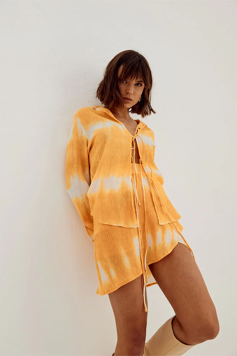 SOVERE / STUDIO - NOVA MINI SKIRT (HONEYCOMB) FINAL SALE - Image 4