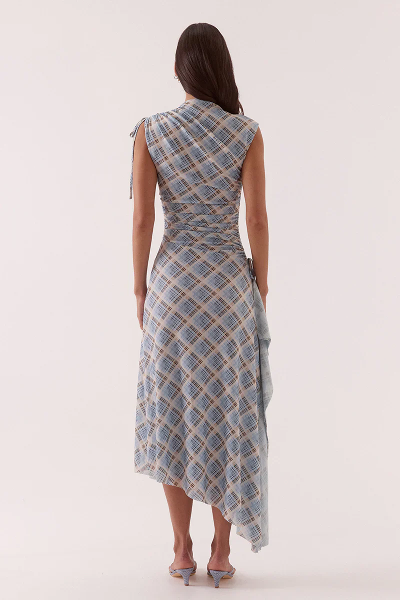 SOVERE STUDIO - NOVALYN PLAID DRESS (CHECK) - Image 3