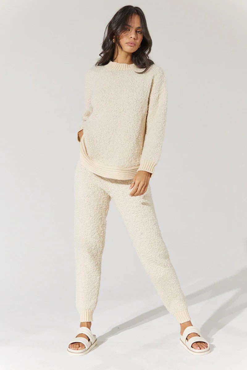 SOVERE / STUDIO - Prospect Knit Lounge Pant (Neutral) FINAL SALE - Image 2