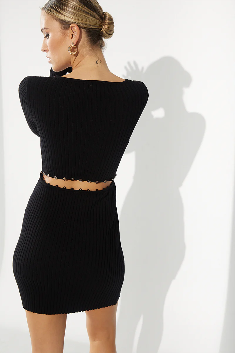 SOVERE / STUDIO - Restless Convertible Knit Mini (FINAL SALE) - Image 6