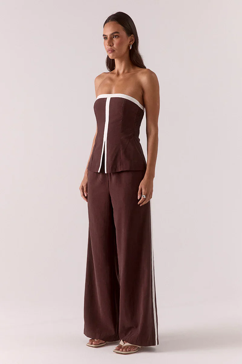 SOVERE STUDIO - SORA BODICE (GANACHE) - Image 4