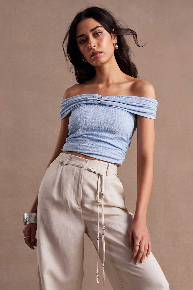 SOVERE / STUDIO - VIBRATION TOP (SKY BLUE) - Image 3