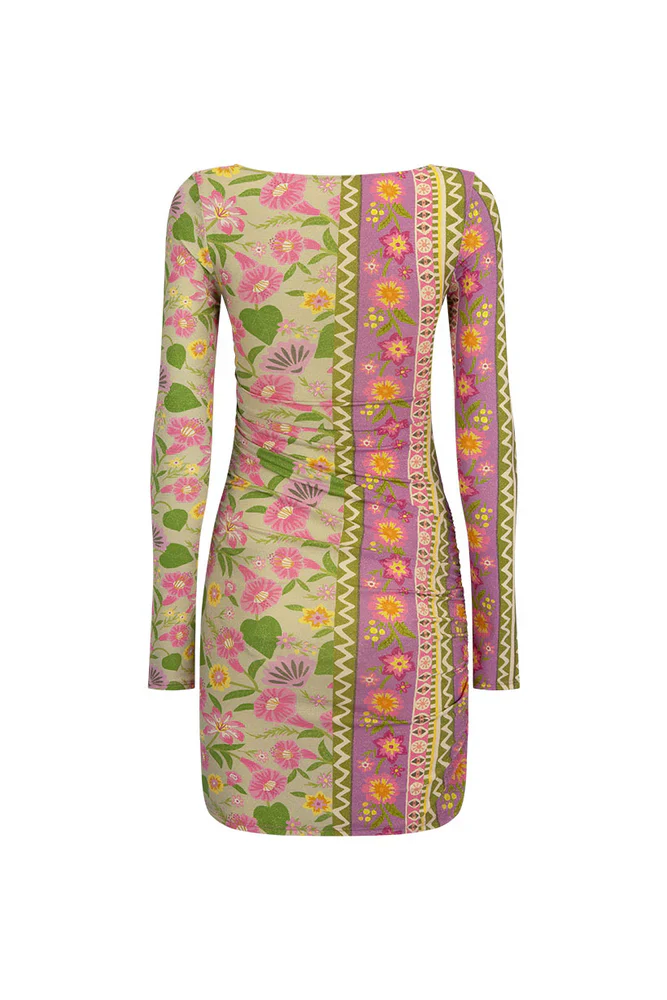 SPELL - GOLDIE SHIMMER MINI DRESS - Image 8