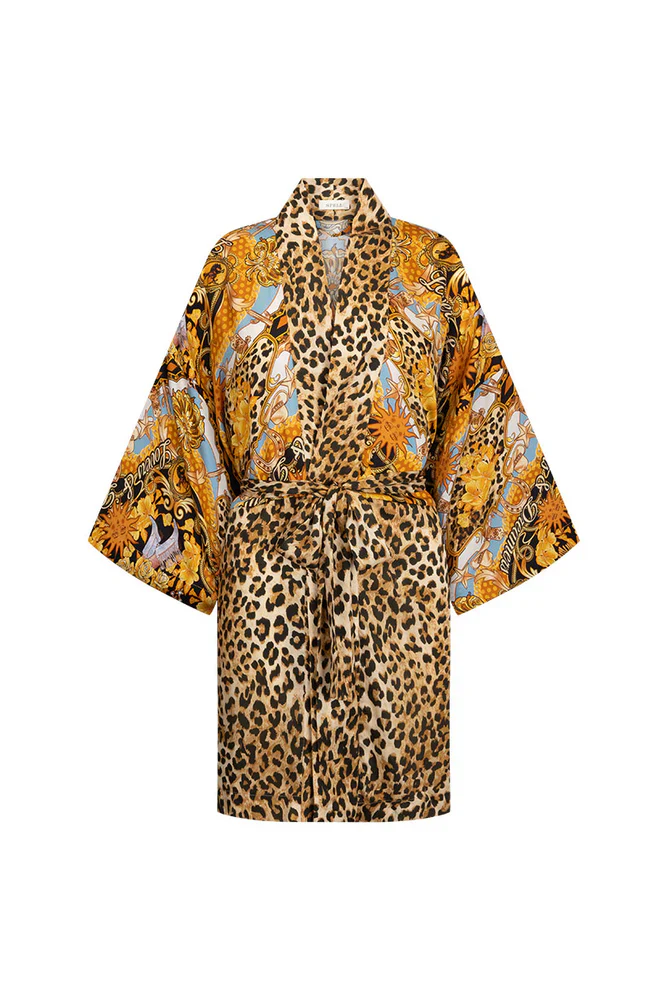 SPELL - LOVERS AND DREAMERS SHORT ROBE (GOLD) - Image 10