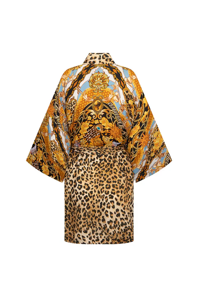 SPELL - LOVERS AND DREAMERS SHORT ROBE (GOLD) - Image 11