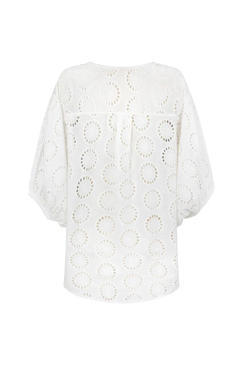SPELL - YAYA LACE BLOUSE (ANTIQUE WHITE) - Image 6