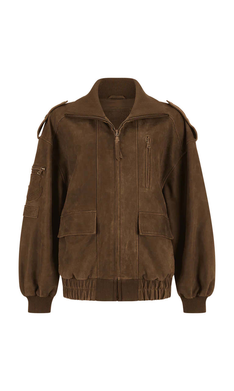 SPELL - FONTAINE LEATHER BOMBER PRE-ORDER