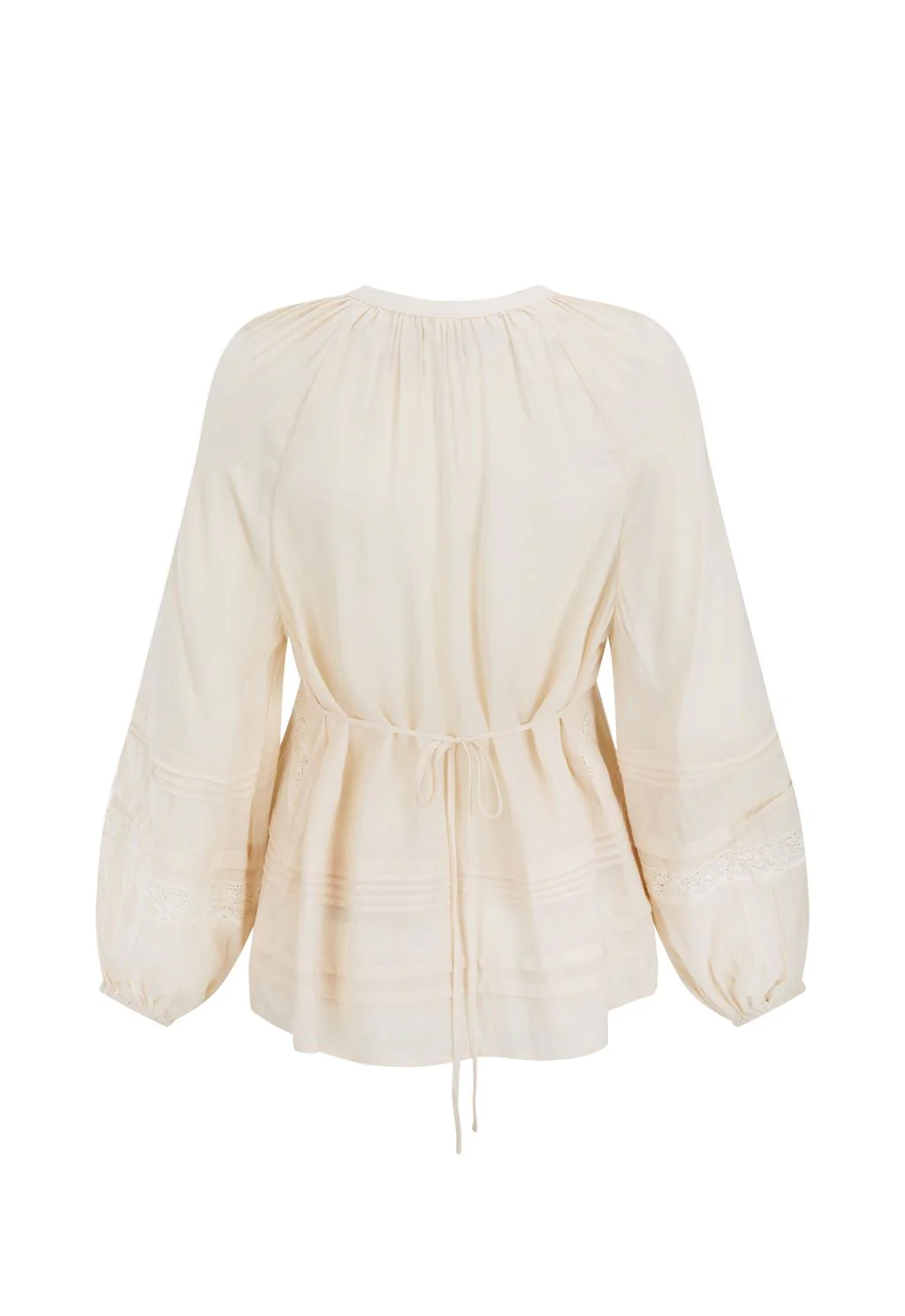 SPELL - HERA LACE BLOUSE (MACADAMIA) - Image 6