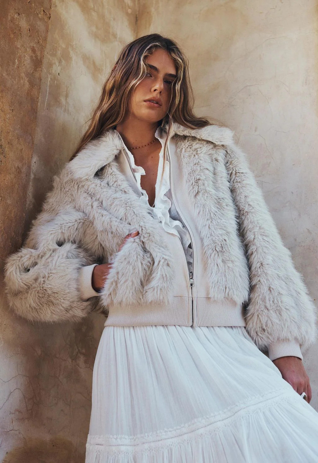 SPELL - THE BROOKLYN FLEA BOMBER JACKET (FROST) - Image 5