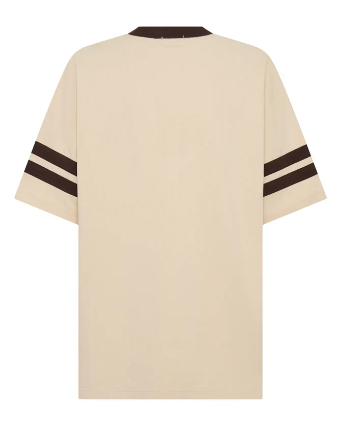SSAINT -  22 MOTION TEE (CREAM & ESPRESSO) - Image 6