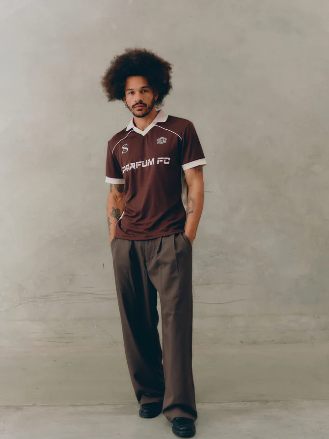 SSAINT - EMBLEM SOCCER JERSEY (ESPRESSO) - Image 4