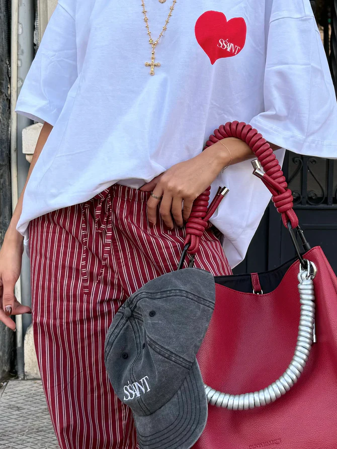 SSAINT - HEART TEE (RED) - Image 3